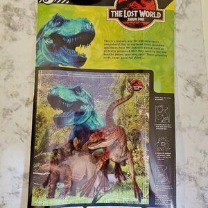 VTG‎ The Lost World: Jurassic Park 3-D Wall Art 19"x22" 1997 Made In U.S.A. RARE